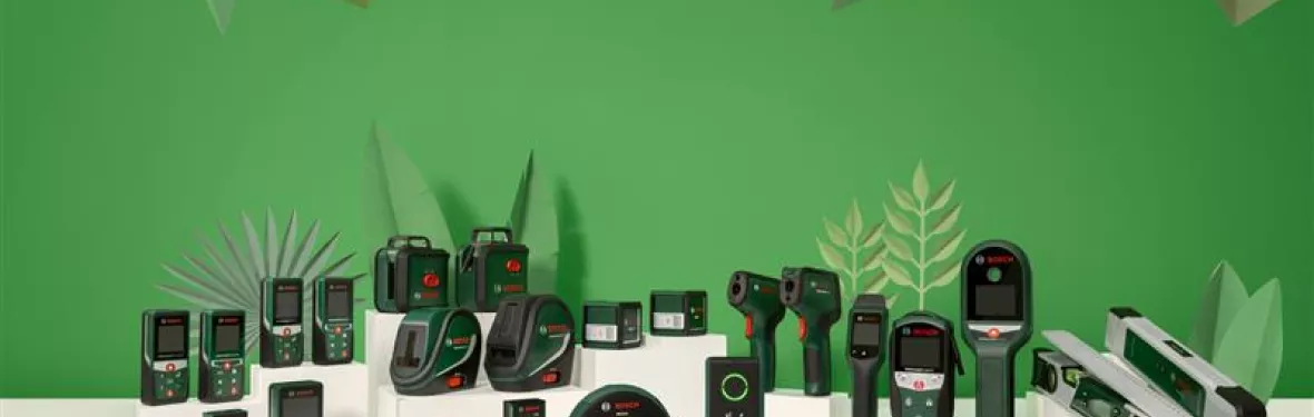 Bosch Measuring Tools range 